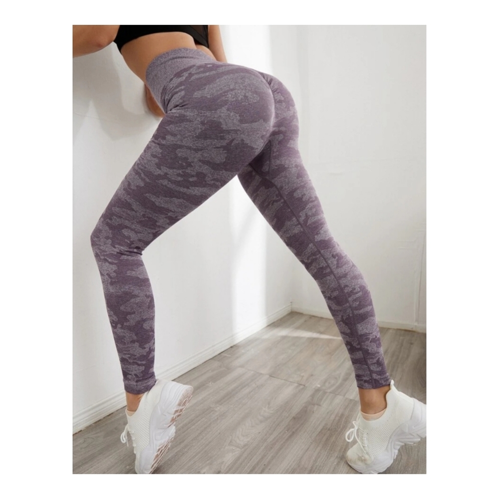 🌺CAMO PRINT SEAMLESS SPORT LEGGINGS